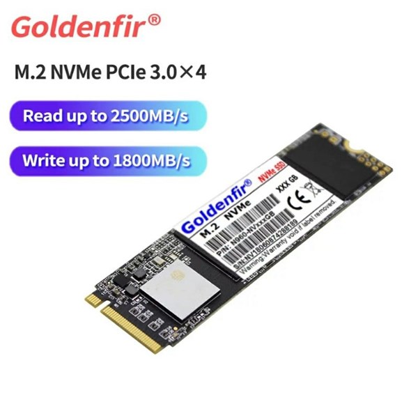 SSD 128GB M.2 NVMe PCIe 2280 - Goldenfir