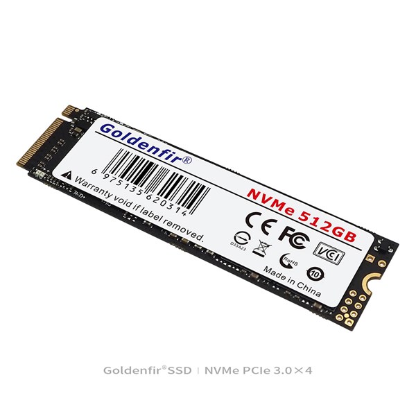SSD 512GB M.2 NVMe PCIe 2280 - Goldenfir