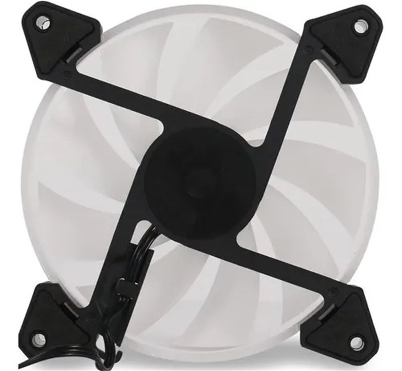 Cooler FAN Para Gabinete e CPU 12x12cm - Com LED - KP-VR306