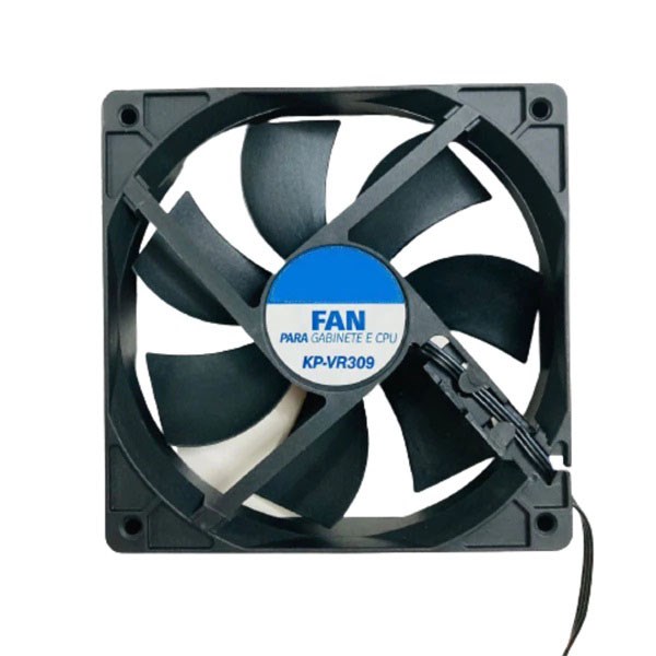 Cooler FAN Para Gabinete e CPU 12x12cm - KP-VR309