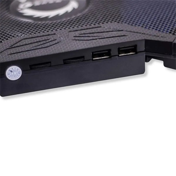 Suporte Para Notebook 15.6" ate 17.3" - Base Refrigerada Com 4 Coolers Com Controle de Velocidade