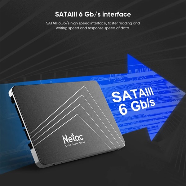 SSD 128GB Sata III 6GBs 2.5" - Netac