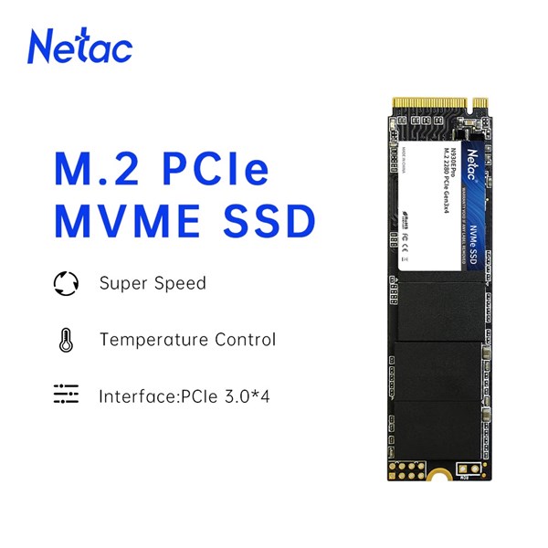 SSD 512GB M.2 NVMe PCIe 2280 - Netac