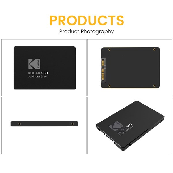 SSD 120GB Sata III 6GBs 2.5" - X120 Series - KODAK