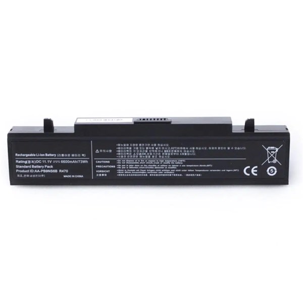 Bateria Para Notebook Samsung RV410 RV411 RV415 RV419 RV420 NP270 NP275 NP300 R480 Aa-Pb9Nc6B Aa-Pb9Ns6B - 9 Células - 11.1V - Preta - BC024