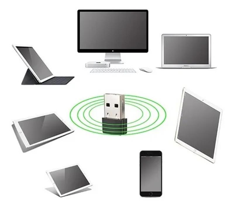 Adaptador Wifi Wireless USB Nano - 150Mbps - KP-AW155 KT-AW155