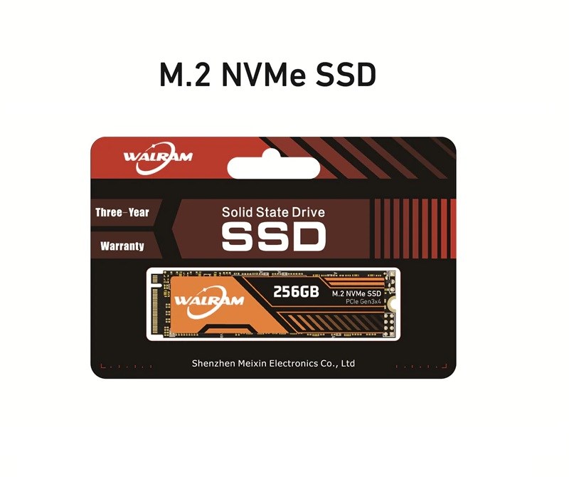 SSD 256GB M.2 NVMe PCIe 2280 - Walram
