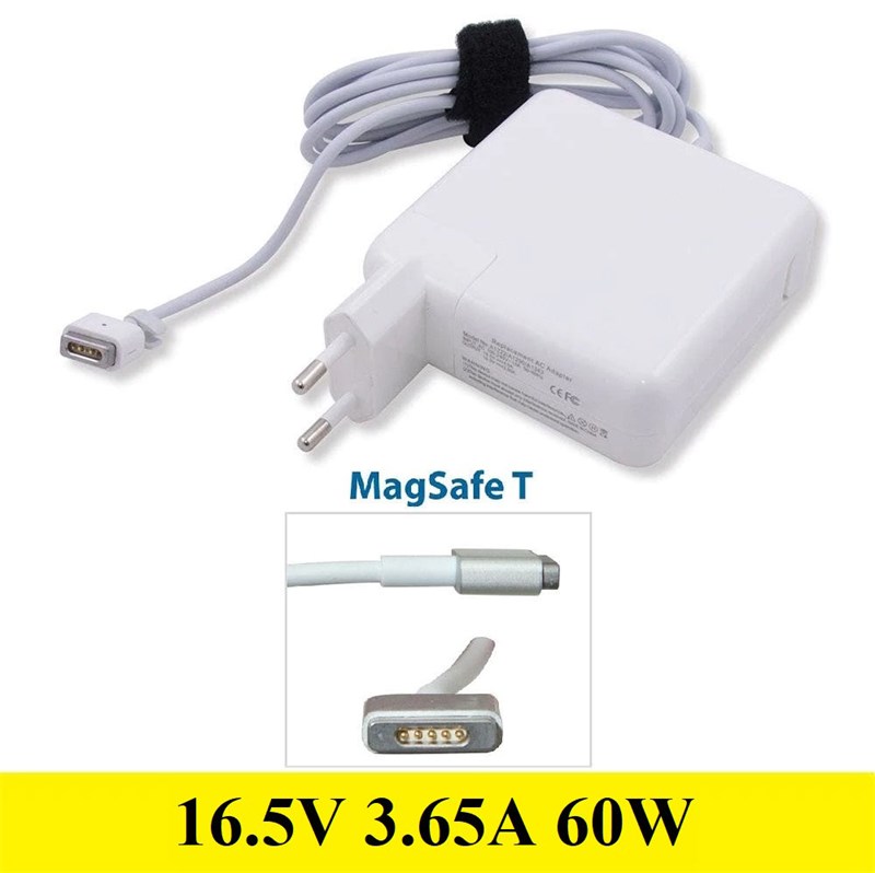 Fonte Carregador Apple Macbook White 16.5V 3.65A 60W - MagSafe 1 (Tipo T)