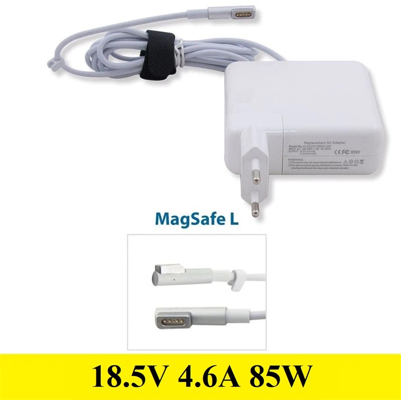 Fonte Carregador Apple Macbook Pro 18.5V 4.6A 85W - Magsafe L (Tipo L) A1286 MA357LL MA938LL MB985LL MC372LL