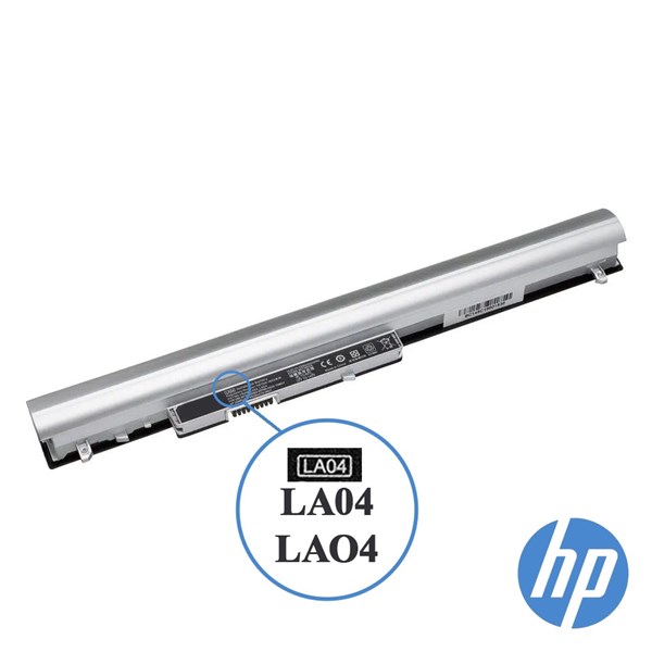 Bateria Para Notebook HP LA04 Pavilion 14-n 15-n 14 15 15-N243CL TouchSmart 14 15 HSTNN-IB5S - 14.8V - Prata
