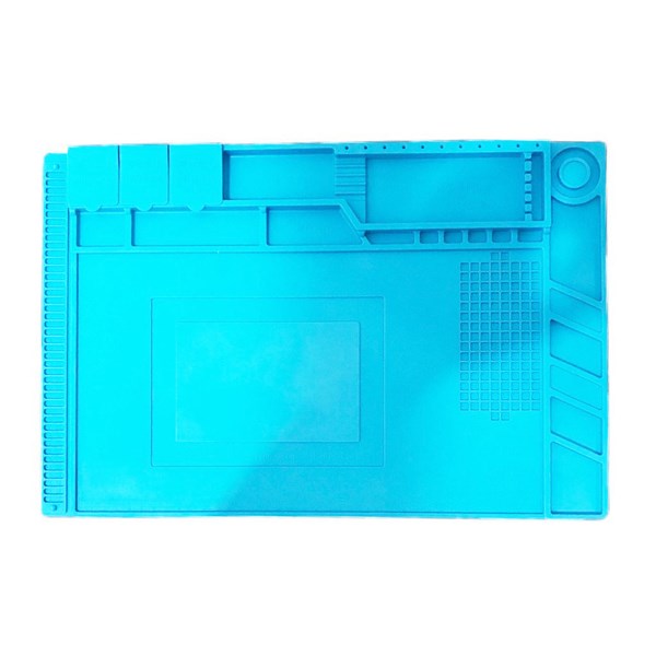 Manta Antiestática Silicone Com Porta Objetos 45x30cm - Estação de trabalho - KP-AA018