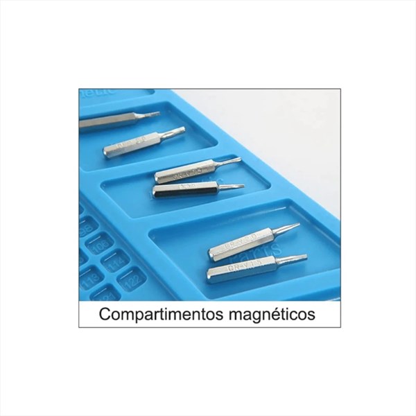 Manta Antiestática Silicone Com Porta Objetos 45x30cm - Estação de trabalho - KP-AA018