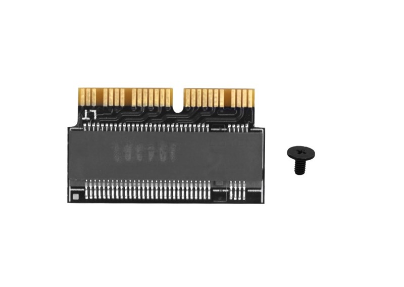 Adaptador SSD M.2 NVMe Para Macbook A1398 A1502 A1465 A1466 2013 2014 2015 2016 2017 iMac A1418 2013 2017 - 12+16 Pinos