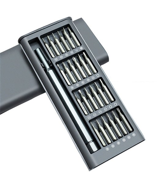 Kit De Ferramentas - 25 em 1 - Bits Magnéticos