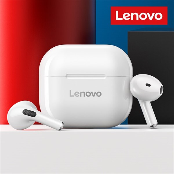 Fone de Ouvido Sem Fio Bluetooth - LP40 - Branco - Lenovo