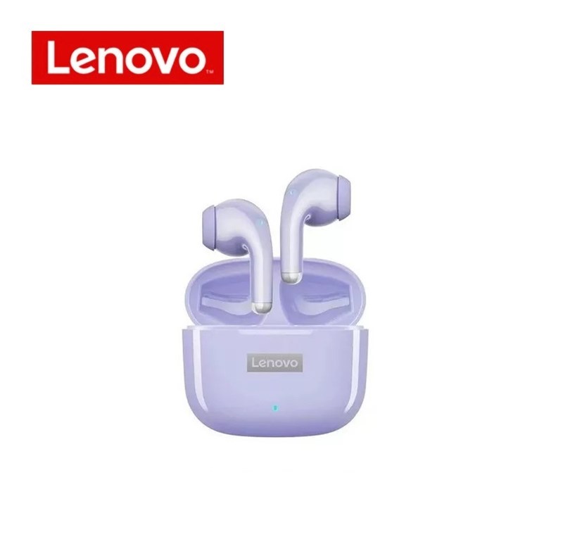 Fone de Ouvido Sem Fio Bluetooth - LP40Pro - Roxo - Lenovo