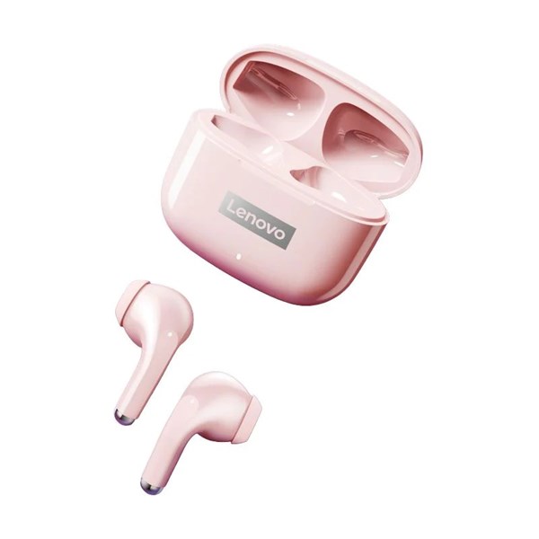 Fone de Ouvido Sem Fio Bluetooth - LP40Pro - Rosa - Lenovo