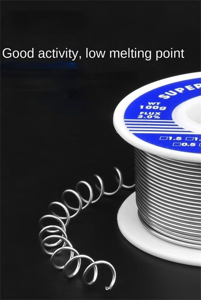 Fio de Solda Estanho 1.0mm 100g