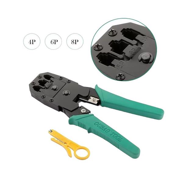 Alicate De Crimpar RJ45 RJ11 RJ12 - LE-1940