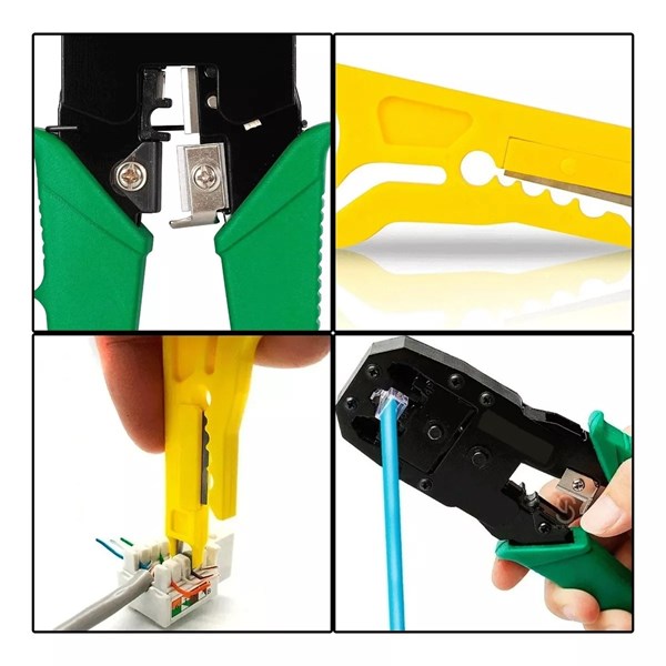 Alicate De Crimpar RJ45 RJ11 RJ12 - LE-1940