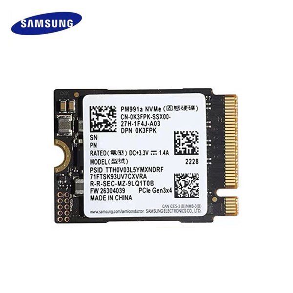 SSD 256GB M.2 NVMe 2230 PM991a - Samsung