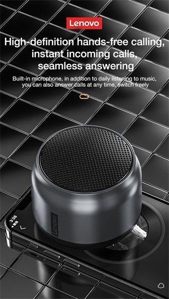 Caixa de Som Bluetooth K3 - Lenovo