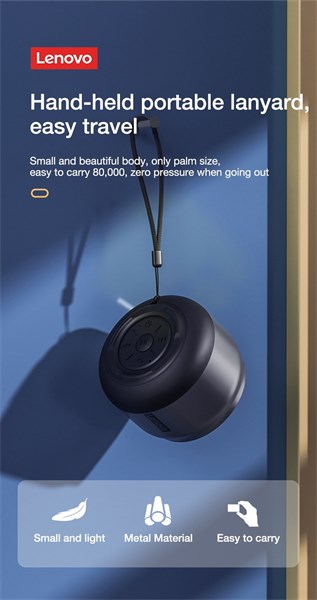 Caixa de Som Bluetooth K3 - Lenovo