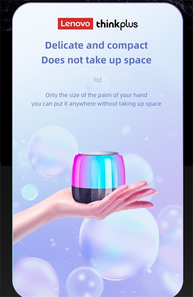 Caixa de Som Bluetooth K3 PLUS - Lenovo