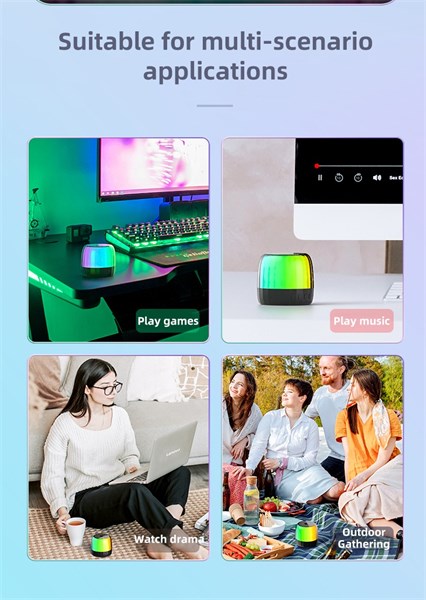 Caixa de Som Bluetooth K3 PLUS - Lenovo