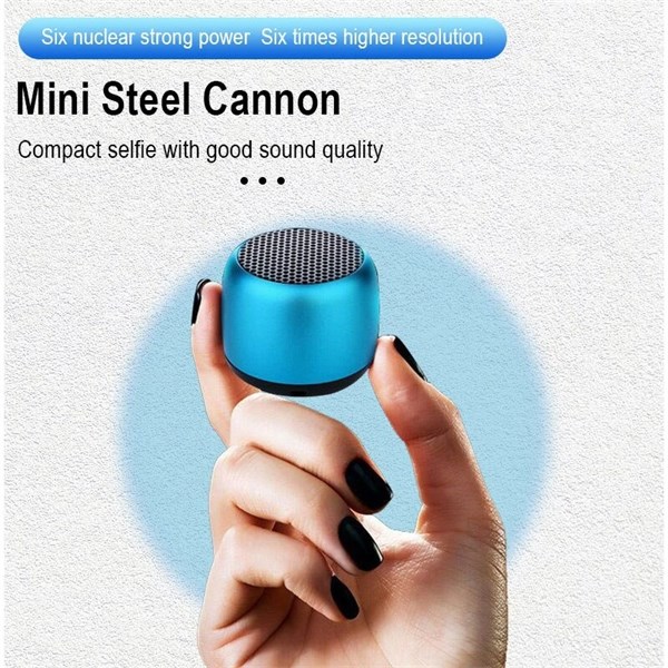 Caixa de Som Bluetooth Mini - MT - Azul