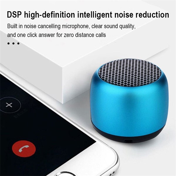 Caixa de Som Bluetooth Mini - MT - Azul