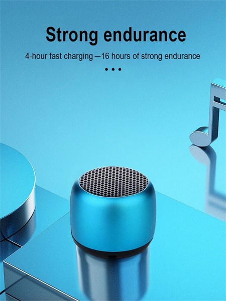 Caixa de Som Bluetooth Mini - MT - Azul