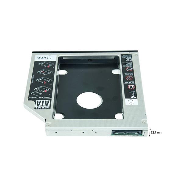 Adaptador Caddy 12.7mm Para HD Ou SSD Notebook Drive DVD - KP-HD009 - Knup