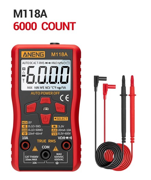 Multimetro Multiteste Digital - M118A