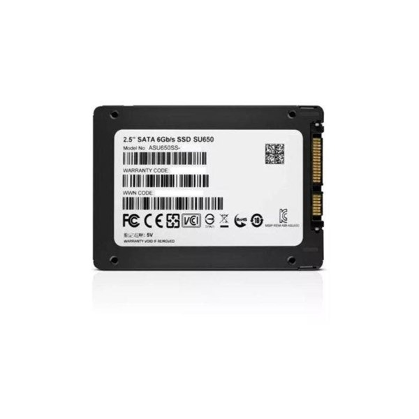 SSD 240GB Sata III 2.5" - Leitura 520 Mbps Gravação 450 Mbps - SU650 - ADATA