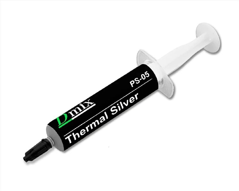 Pasta Térmica Prata - Seringa 10g - 3,05W/mK - Dmix