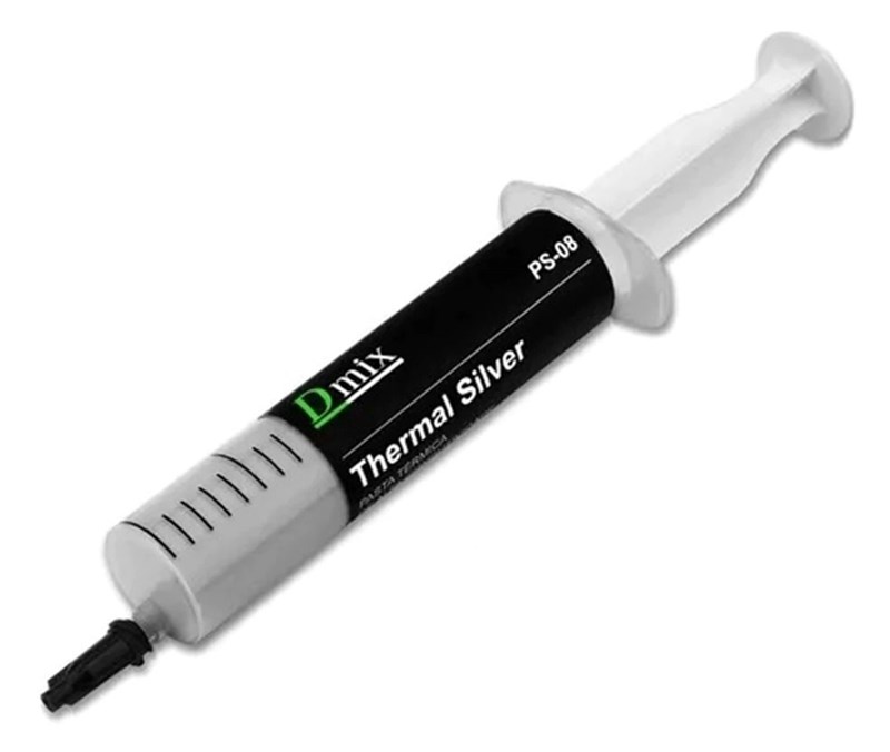 Pasta Térmica Prata - Seringa 30g - 3,05W/mK - Dmix