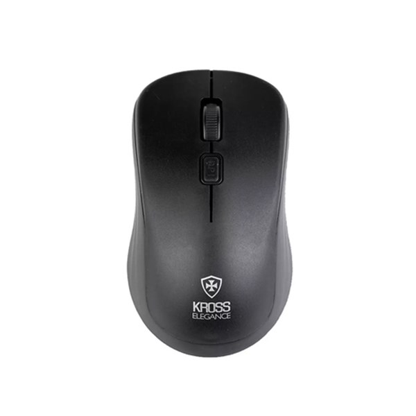 Mouse Sem Fio 1600DPI - Preto - KE-M208 - Kross Elegance