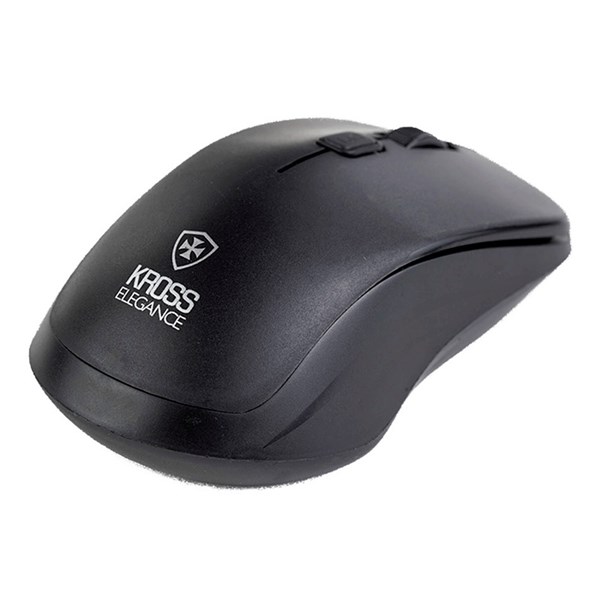 Mouse Sem Fio 1600DPI - Preto - KE-M208 - Kross Elegance