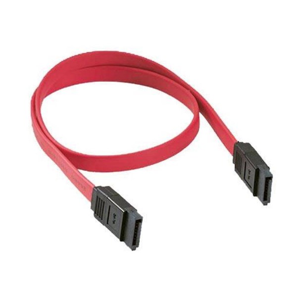 Cabo Sata Para HD ou SSD - Sata 3 6Gb/s - Cor Vermelho