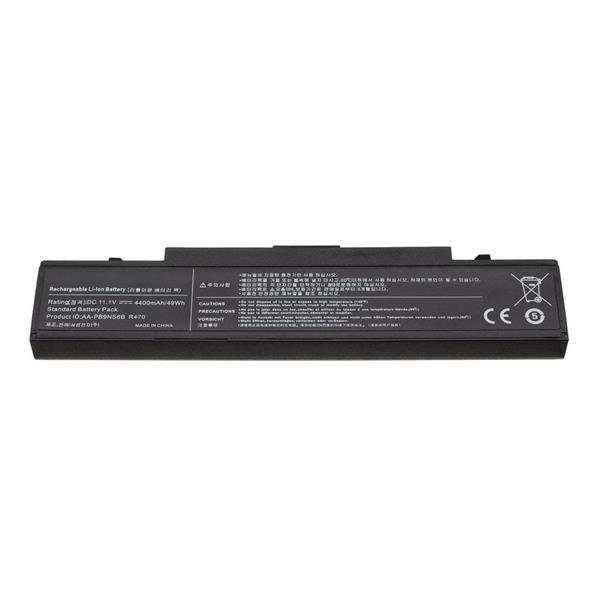 Bateria Para Notebook Samsung RV410 RV411 RV415 RV419 RV420 NP270 NP275 NP300 NP370 R480 R580 AA-PB9NC6B - Preta - 6 Células - 11.1V 4000mAh 46Wh - BC012 BR012