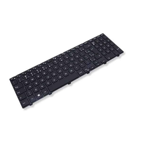 Teclado Para Notebook Dell 15-3000 15-5000 15-3567 15-5558 15-5547 15-5748 15-5545 17-5000 15 I15-5557-A10 P39F P40F P63F V147225BR - Com Led - Iluminado - Retro iluminado - Backlight - TC605