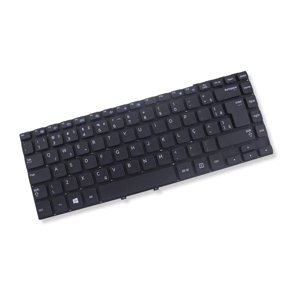 Teclado Para Notebook Samsung NP270 NP275 NP275E NP270E NP270E4E NP275E4E NP350V4X - Sem Moldura - Preto