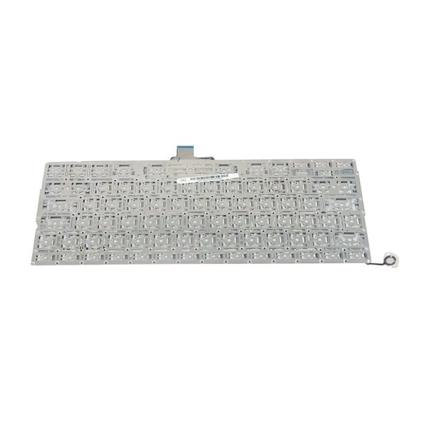 Teclado Para Apple Macbook Pro A1278 13" 2009 2010 2011 2012 2013 2014 - US Inglês - Sem Moldura - Preto - TC500