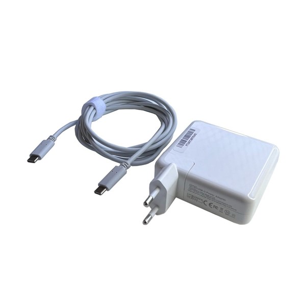 Fonte Carregador Apple Macbook Pro A1706 A1707 A1708 A1718 A1719 2016 - 5.2V 2.4A 9v 3A 20.2V 4.3A 87W - Conector Tipo C Type C