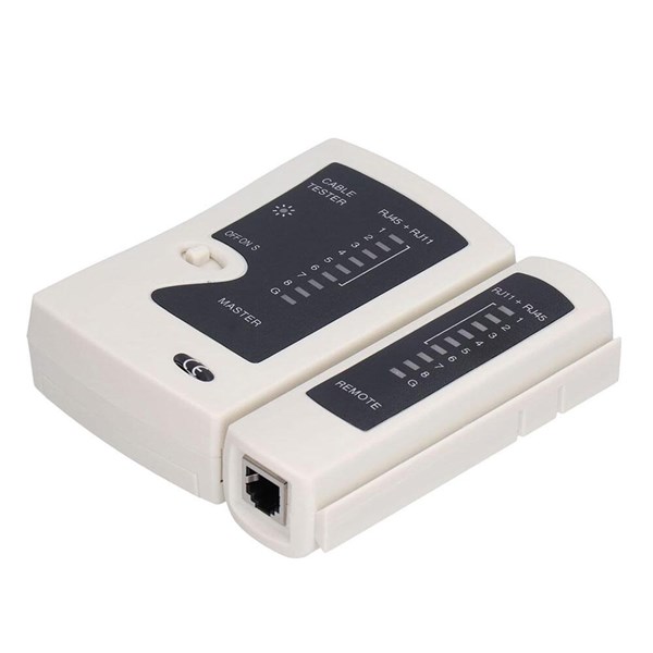 Testador de Cabo de Rede RJ45 e RJ11 - BOM-6802