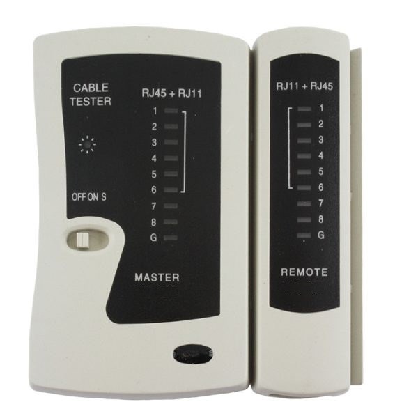 Testador de Cabo de Rede RJ45 e RJ11 - BOM-6802