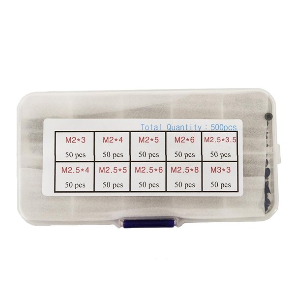 Kit de Parafusos Para Notebook - 500 Peças