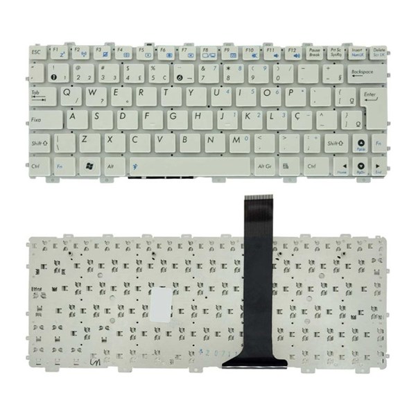 Teclado Para Netbook Asus EeePC 1015 1015BX 1015P 1015PE 1015PED 1015PEM 1015PW 1015PX 1015T 1015TX 1011 1011BX 1011 CX 1011PX 1016 1018 1018P 1018PB 1025 1025C 04GOA292KBR00 V103646GK1 MP-10B55PA-528 ...