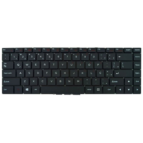 Teclado Para Notebook Compaq Presario 430 431 433 434 435 436 439 450 452 454 2022 Compaq Presario 433 - Sem Moldura - Preto - TC1106